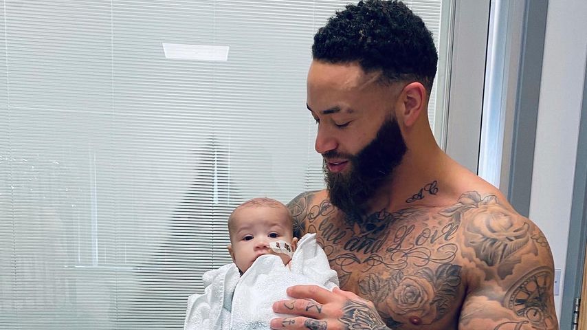 Ashley Cain und seine Tochter Azaylia