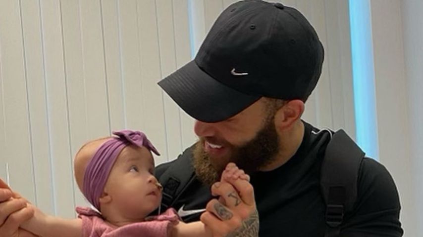Ashley Cain und seine mittlerweile verstorbene Tochter Azaylia