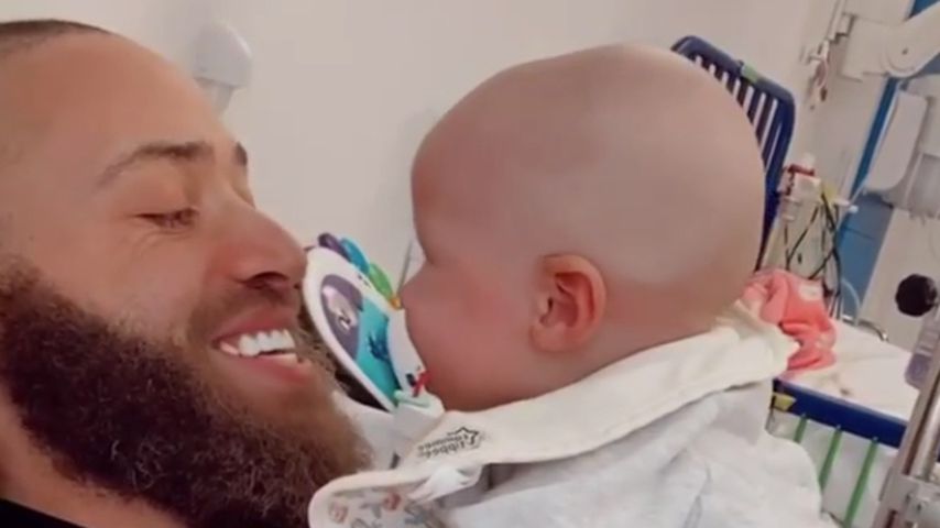 Ashley Cain und seine Tochter Azaylia