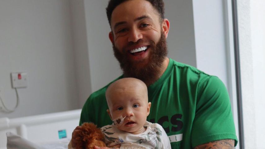 Ashley Cain und seine Tochter Azaylia