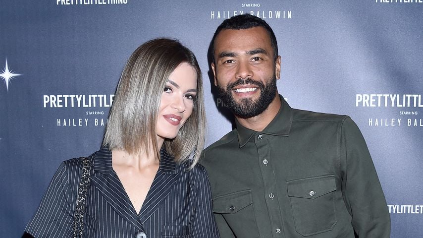 Ashley Cole und seine Verlobte Sharon Canu