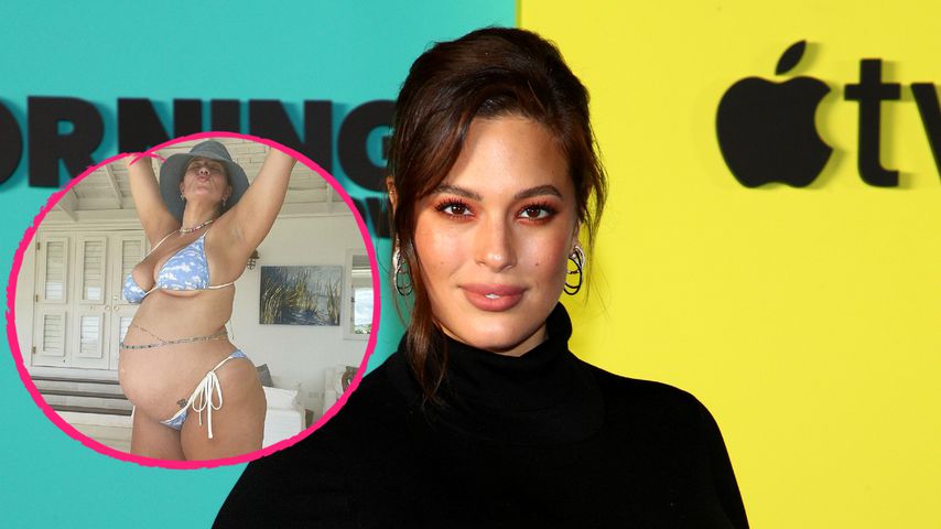 Pralle Sache: Schwangere Ashley Graham zeigt ihre XXL-Kurven