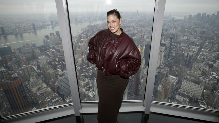 Ashley Graham auf dem Empire State Building