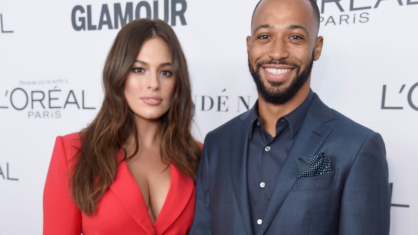 Ashley Graham und Justin Ervin bei einem Event in Brooklyn im November 2017