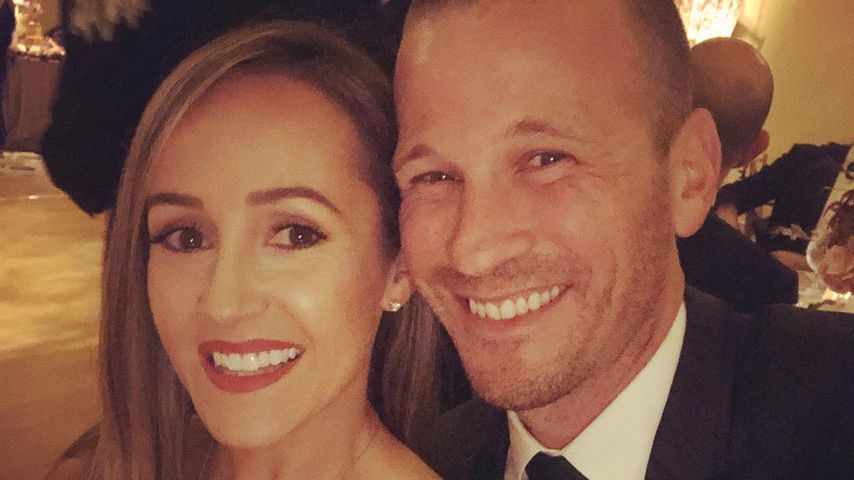 Ashley Hebert und J.P. Rosenbaum im April 2020