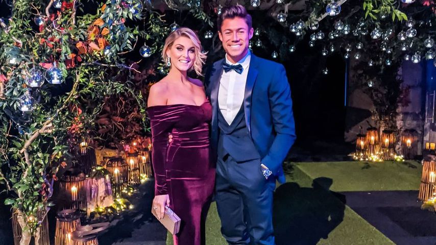 Ashley James mit Freund Tom Andrews