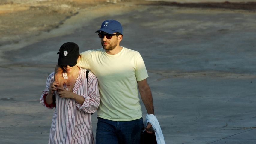 Collage: Ashley Olsen und Louis Eisner im August 2022