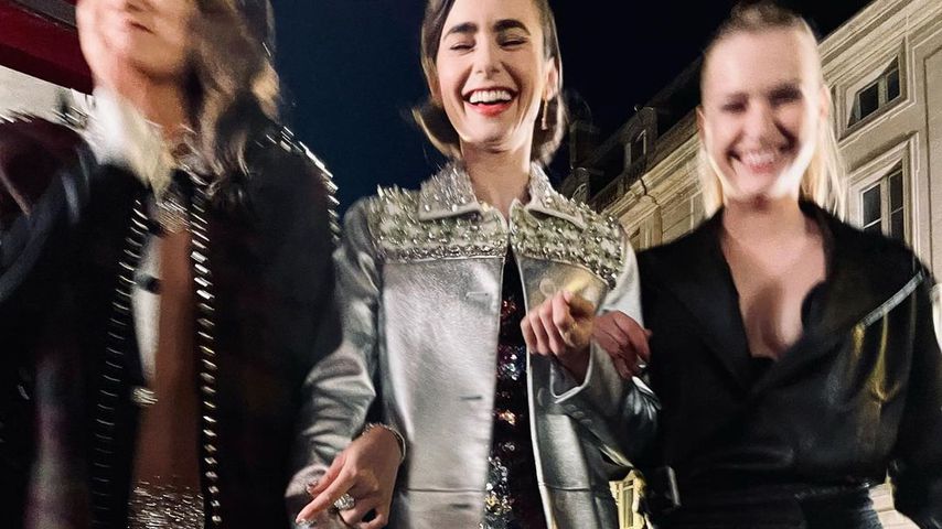 Ashley Park, Lily Collins und Camille Razat