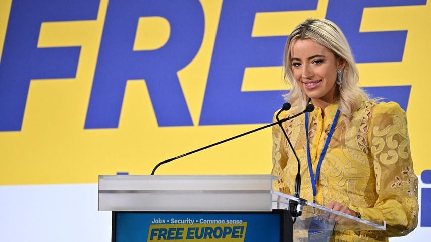 Ashley St. Clair spricht in Florenz am 3. Dezember 2023