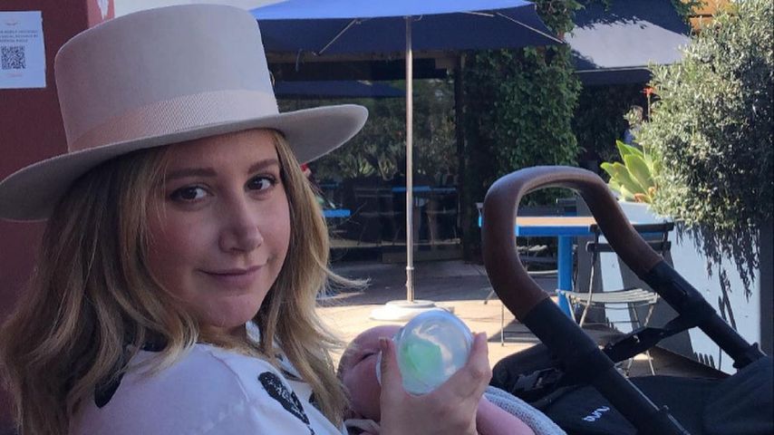 Ashley Tisdale mit Tochter Jupiter