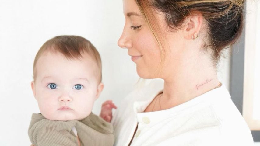 Ashley Tisdale mit ihrer Tochter Jupiter