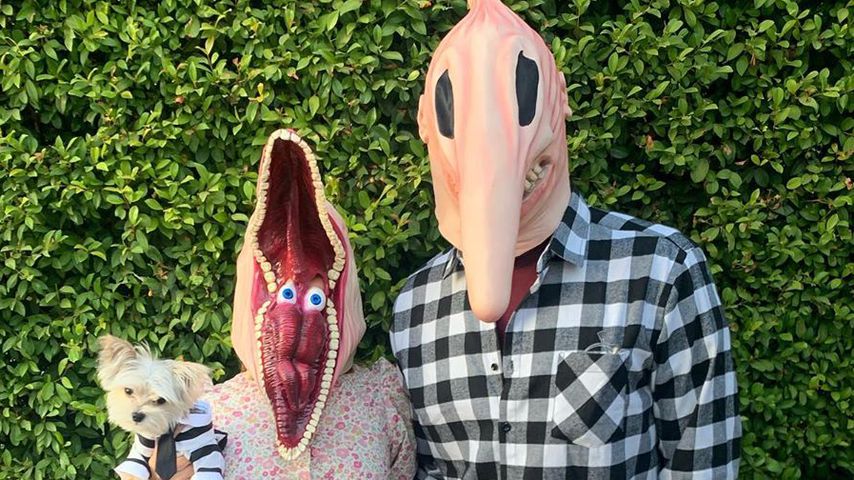 Ashley Tisdale und Christopher French an Halloween 2019