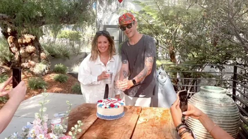 Ashley Tisdale und ihr Mann Christopher French im Juli 2021