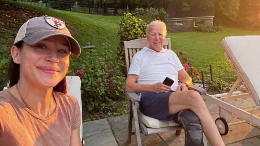 Ashley und Joe Biden, August 2026