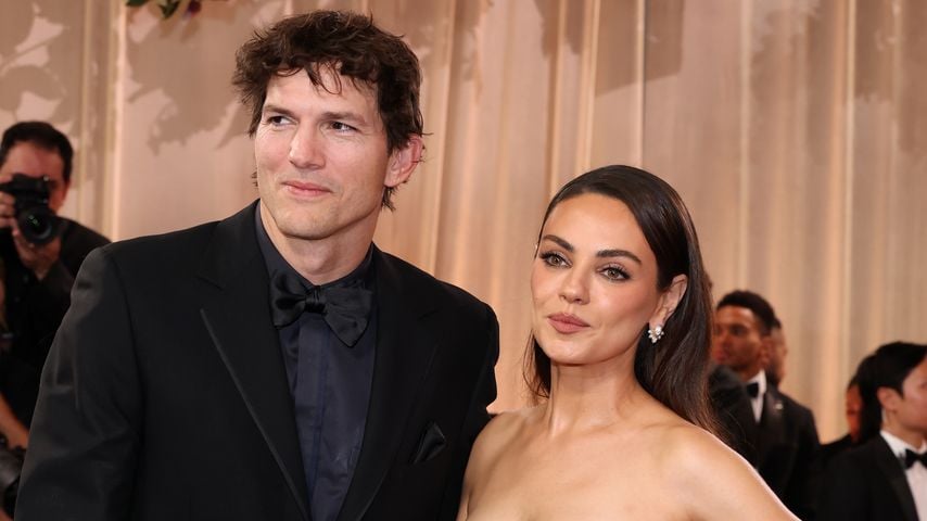 Trotz Kritik: Ashton Kutcher und Mila bei den Golden Globes