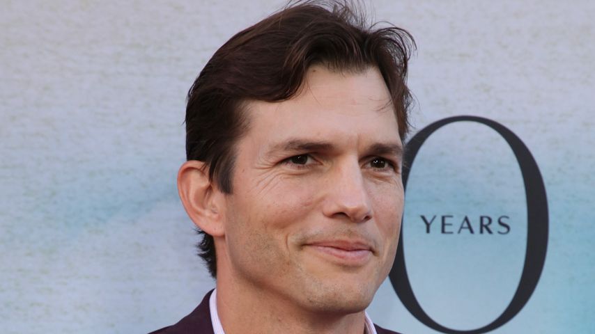 Ashton Kutcher bringt Sohnemann Dimitri zu WWE-Kampf mit