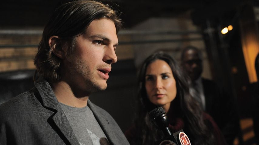 Ashton Kutchers Serien-Familie half ihm bei Demi-Trennung