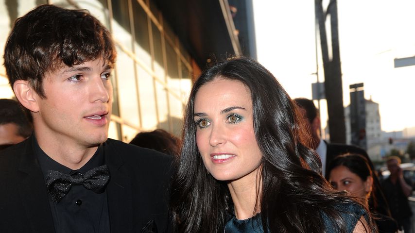 Ashton Kutcher und Demi Moore 2010 in Hollywood