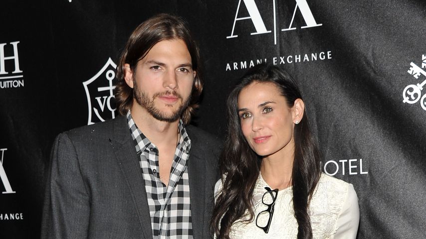 Ashton Kutcher und Demi Moore im Juni 2011