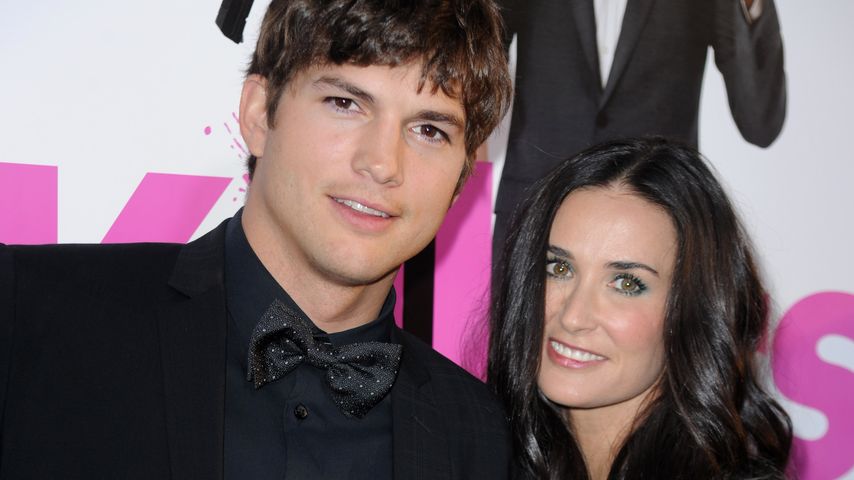 Ashton Kutcher und Demi Moore auf der Premiere von "Kiss & Kill", Juni 2010.