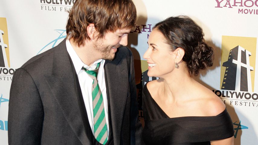 Ashton Kutcher und Demi Moore