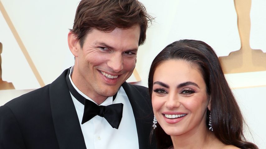 Mila Kunis und Ashton Kutcher feiern Hochzeitstag in Italien