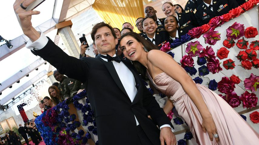 Ashton Kutcher und Mila Kunis bei den Oscars 2022