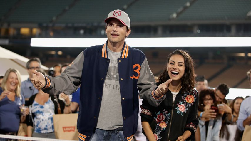 Ashton Kutcher und Mila Kunis im August 2018 in Los Angeles