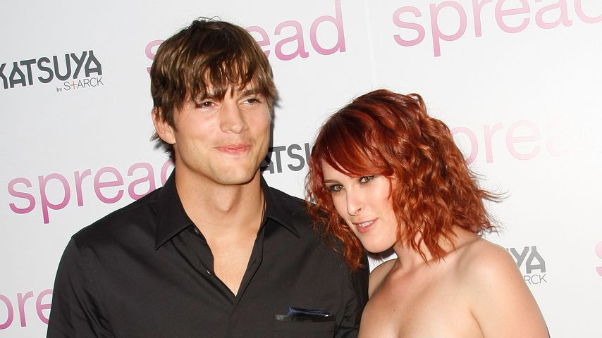 Ashton Kutcher und Rumer Willis im Jahr 2009