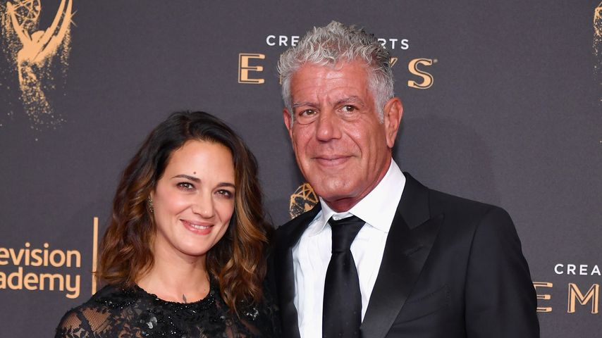 Asia Argento und Anthony Bourdain im September 2017