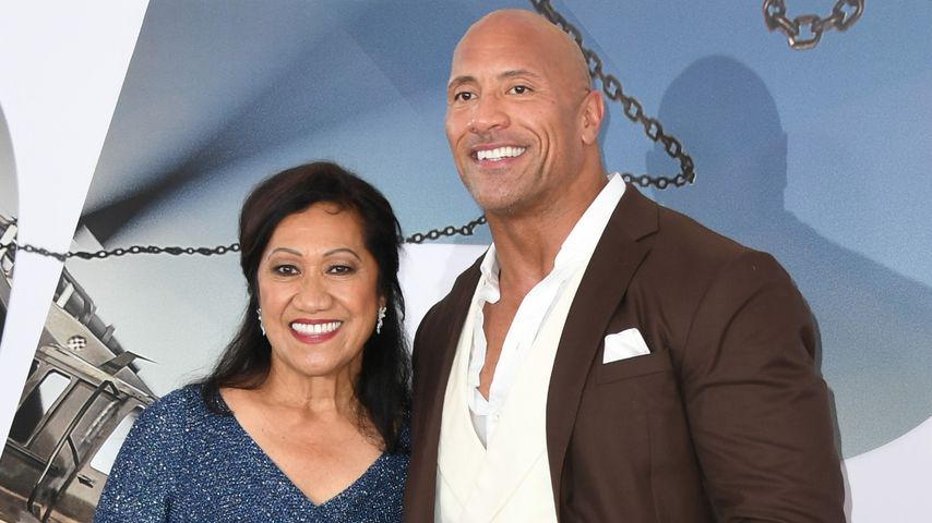 Ata Johnson und Dwayne "The Rock" Johnson in Hollywood, 2019