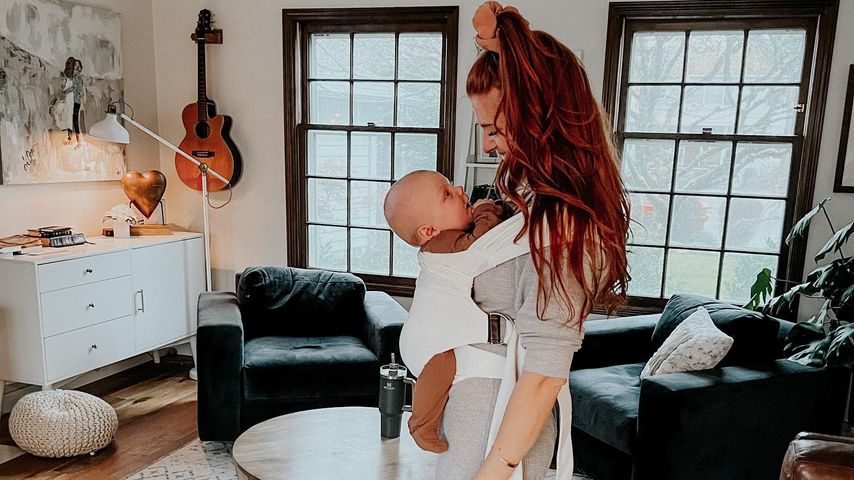 Audrey Roloff mit ihrem Sohn Knight im März 2022