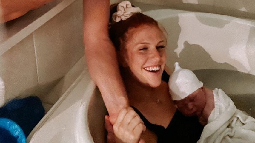 Drittes Kind: Audrey Roloff zeigt Aufnahmen der Wassergeburt