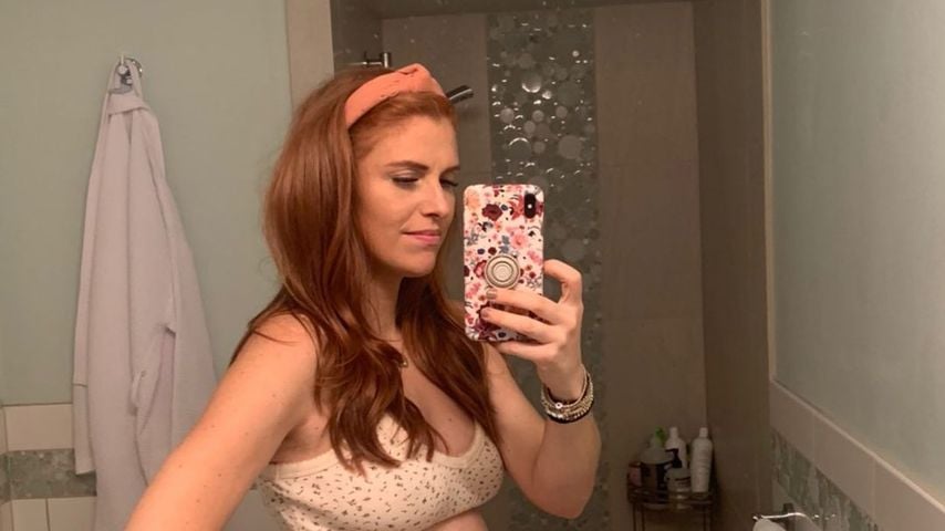 Audrey Roloff kurz nach der Geburt ihres dritten Kindes