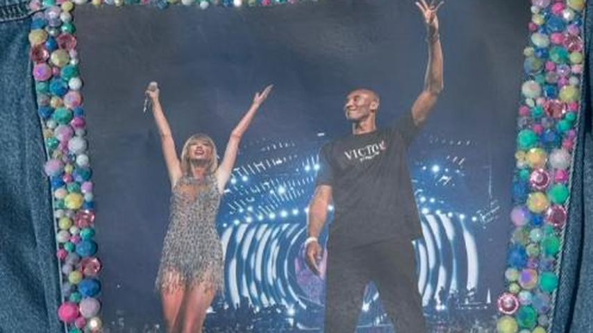 Aufnäher von Taylor Swift und Kobe Bryant au Vanessa Bryants Jacke