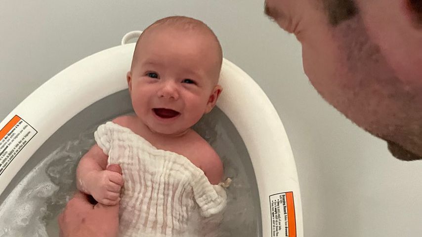 August Harrison Goldsmith, Mandy Moore und Taylor Goldsmiths Sohn