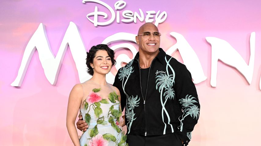 Auli'i Cravalho und Dwayne Johnson, "Vaiana 2"-Premiere