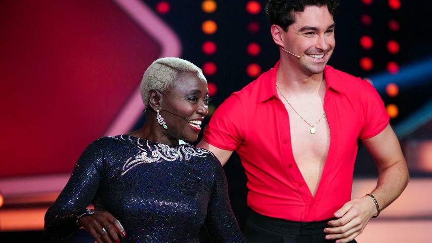 Auma Obama und Andrzej Cibis bei "Let's Dance"