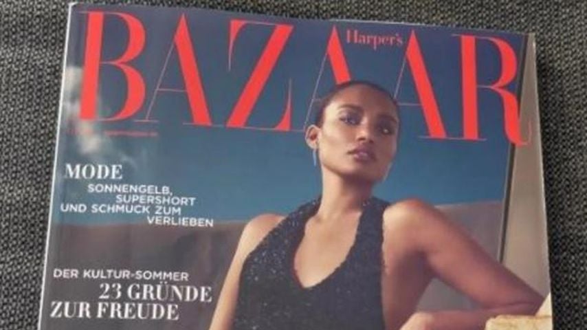 Aurélie auf dem "Harper's Bazaar"-Cover 2026