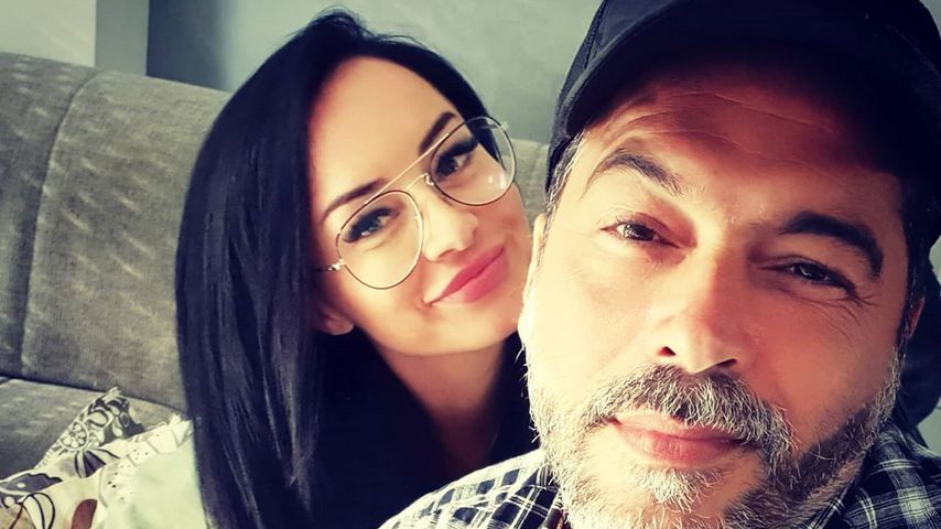 Aurelio Savina und seine Freundin Larissa im Juni 2020