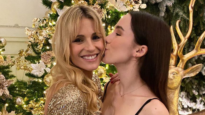 Michelle Hunziker und Tochter Aurora, Dezember 2019