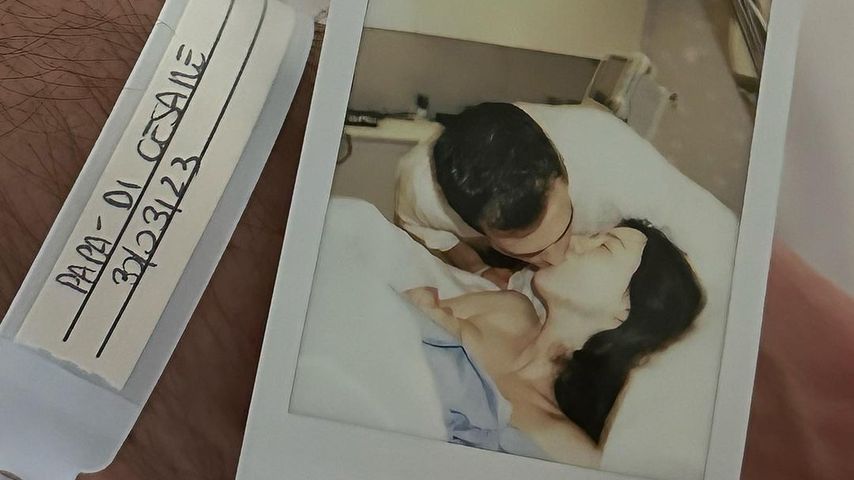 Aurora Ramazzotti im Krankenhaus mit ihrem Partner, 2023