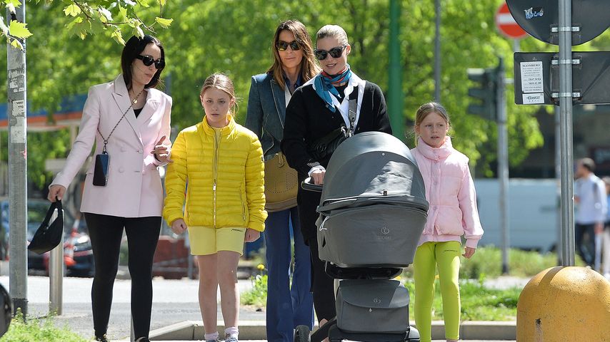 Aurora Ramazzotti, Michelle Hunziker und ihre Familie