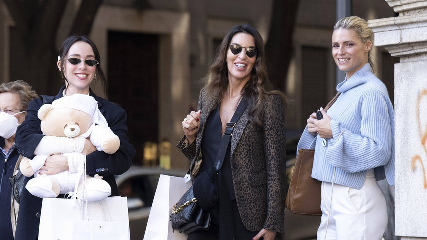 Aurora Ramazzotti mit ihrer Schwiegermutter und Mama Michelle Hunziker