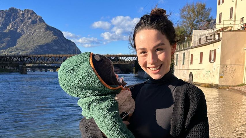 Aurora Ramazzotti teilt süße Vorher-Nacher-Bilder mit Baby