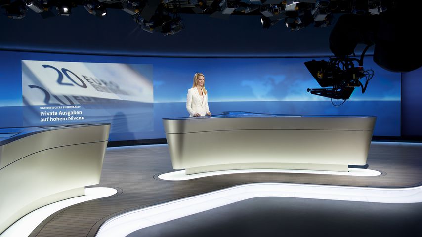 Das "Tagesschau"-Studio
