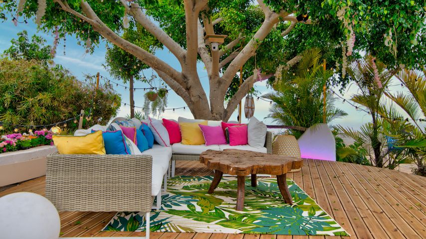 Außenbereich der neuen "Love Island"-Villa