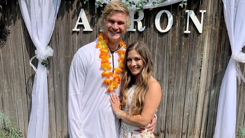 Austin Aaron mit seiner Frau Kristin McNamara