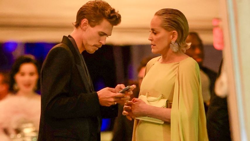 Austin Butler und Sharon Stone im März 2023
