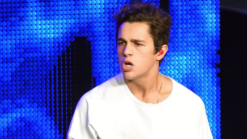 Zebra auf Abwegen! Austin Mahone im crazy Look